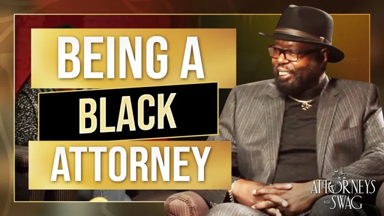 BEING A BLACK ATTORNEY