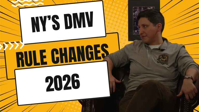 NY’S DMV RULE CHANGES 2026