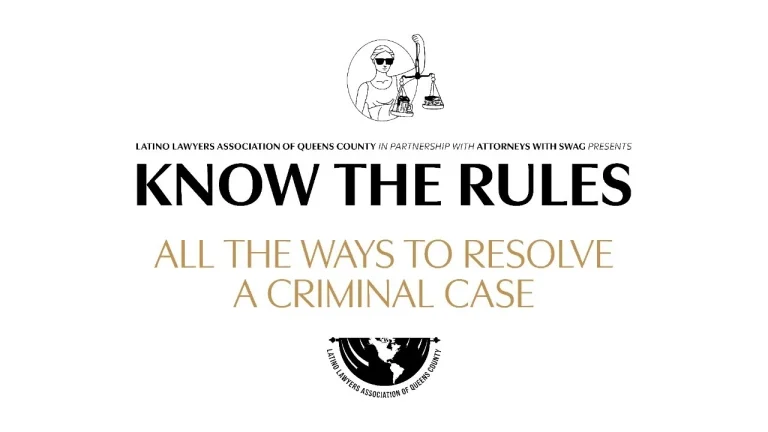 KNOW THE RULES: ALL THE WAYS TO RESOLVE A CRIMINAL CASE
